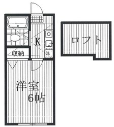 日好コーポの物件間取画像